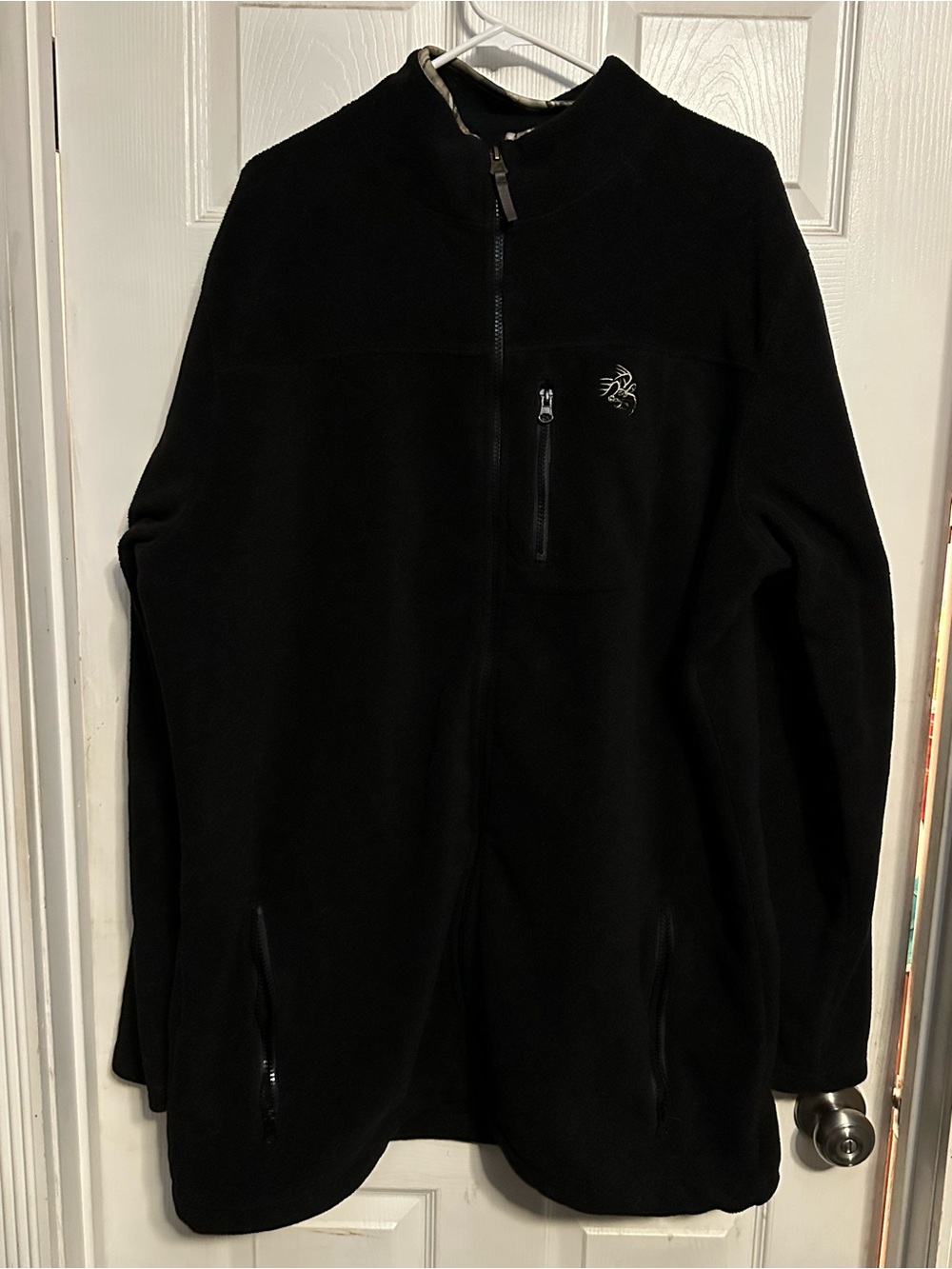 Legendary Whitetails Black Lightweight Full-Zip Fleece Jacket